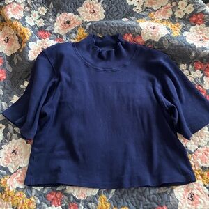 Big Bud Press Navy Turtleneck